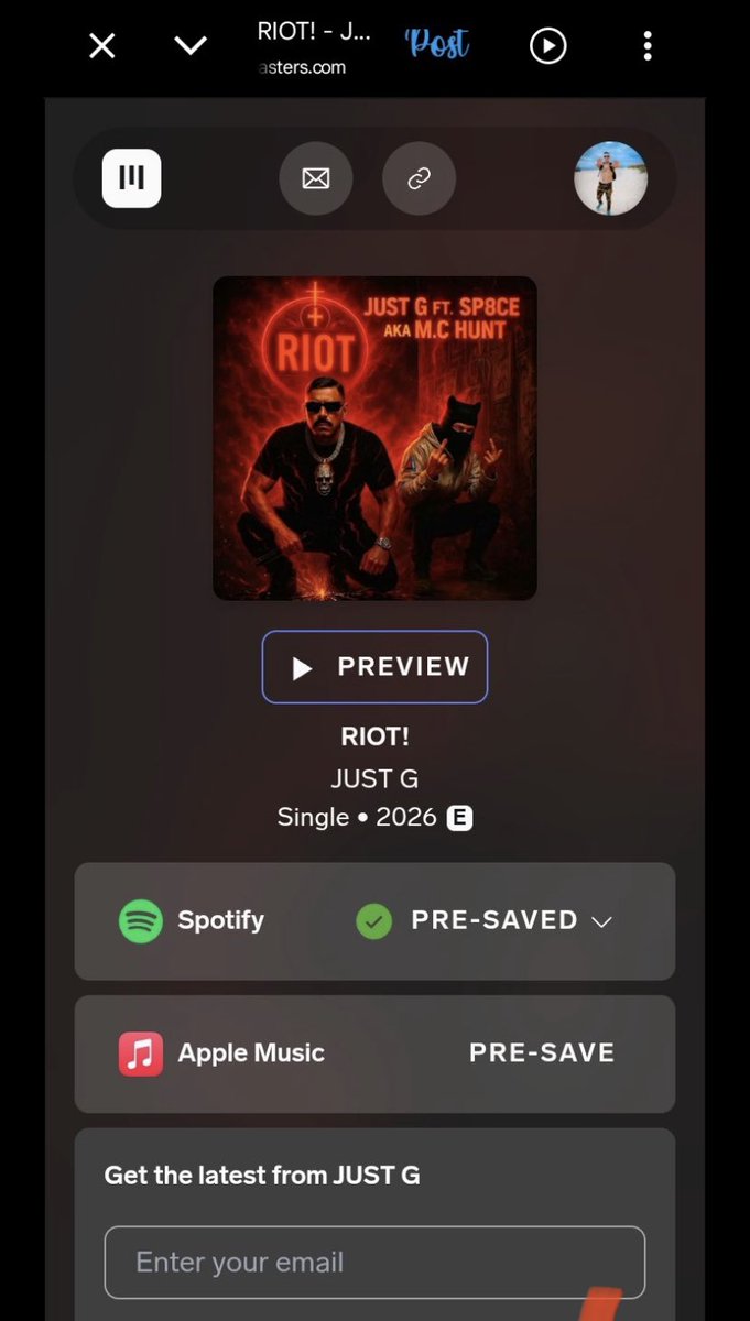 CryptoDiver08's tweet photo. @TBG_JUST_G @AppleMusic @Spotify Done bro 

Awesome song 

@TBG_JUST_G 

@VishalKamb 
@YourJs @bdkl 
@modfj457 https://t.co/JJttBrDS0c