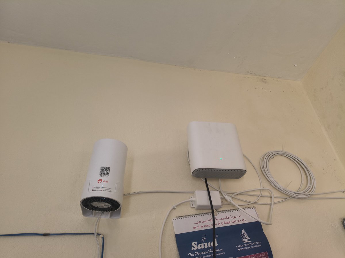 Arsemoazzam1's tweet photo. @Airtel_Presence @airtelindia @Airtel_Presence
I was facing prolonged service issues with Airtel AirFiber, which unfortunately impacted my work from home.
Despite follow-ups, the resolution timeline remained uncertain.
For now, I have switched to Jio AirFiber to ensure continuity of work. https://t.co/CiYqb1rx2t