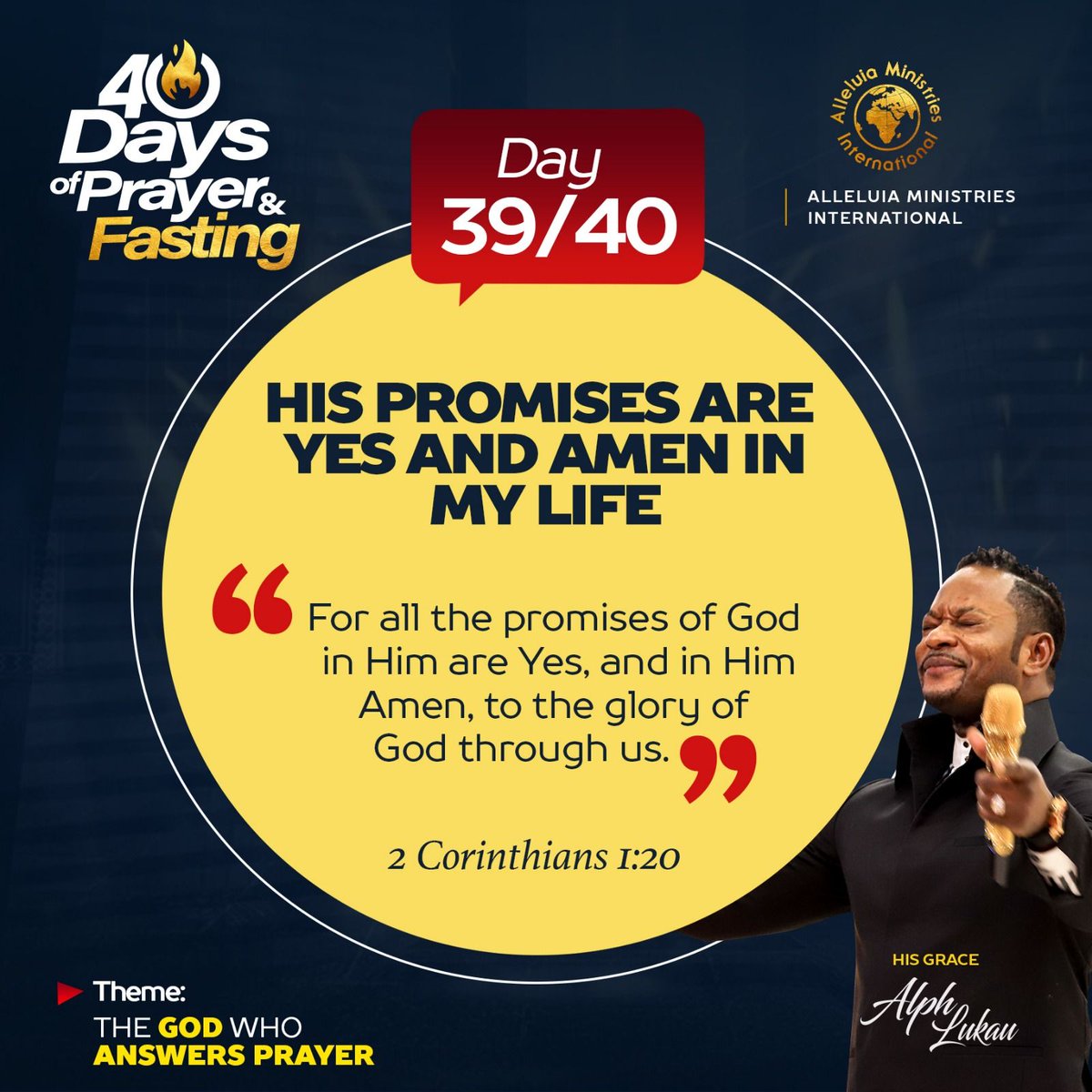 AlphLukau's tweet photo. When Jesus says YES to your breakthrough, no one can say no. When Jesus OPENS your doors. No one can close them - for ALL the promises of God in Him as YES and in Him Amen! Yes to your healing, yes to financial breakthrough, yes to your marriage, yes to your LIVNOT, yes to your progress in 2026.
Somebody prophetically declare Yes!
#YES #Godlovesyou #FastingandPrayers