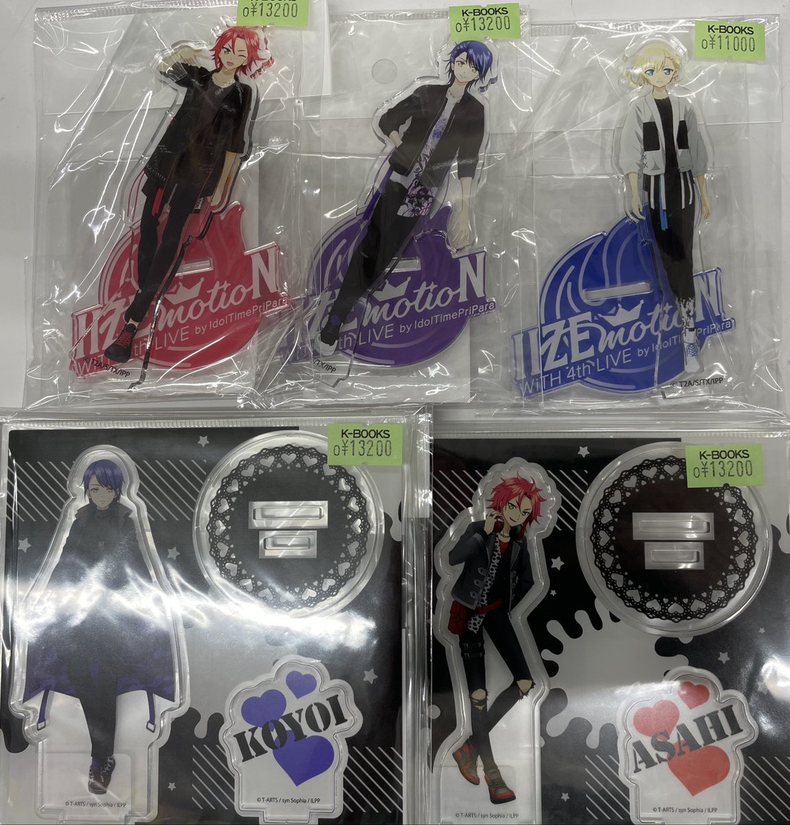 入荷情報】 プリパラ WITH 4th LIVE アクリルスタンド ヤミプリ