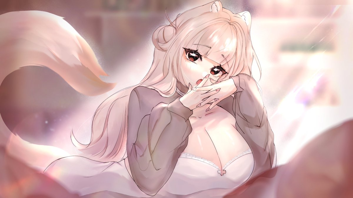 #skeb. ‘ aren't I the cutest stoat  ‘  ⋆˚꩜｡

⊹ request me on vgen ┊vgen.co/SomieStudio
⊹ in frame: <a href="/kimikohana_/">kimi 🌸🐾</a>