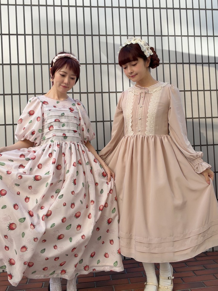 あんちゃんとラジオ収録でした🍓 2人で春らしいコーデ🌸🍓