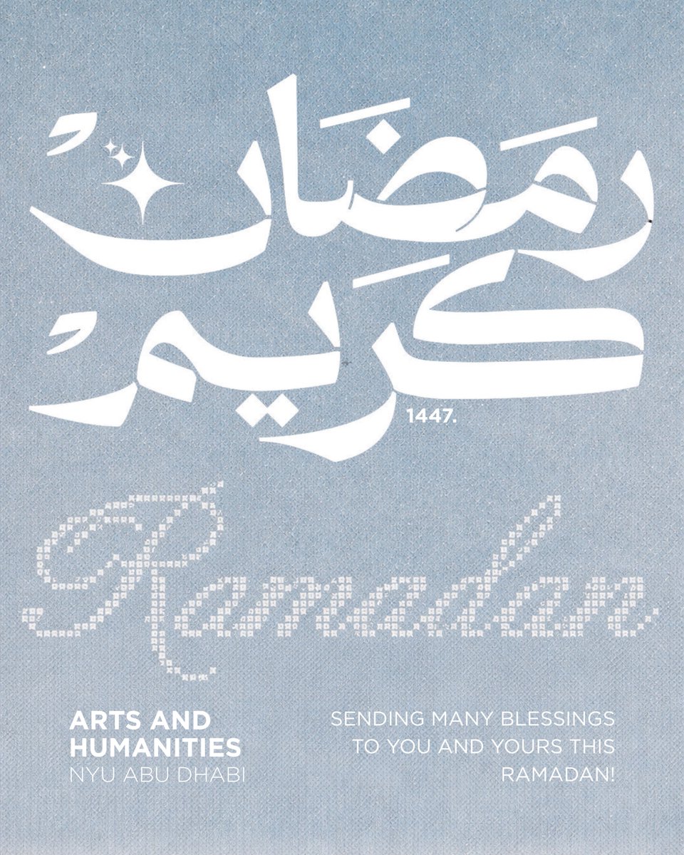 NYUAD Arts and Humanities tweet media