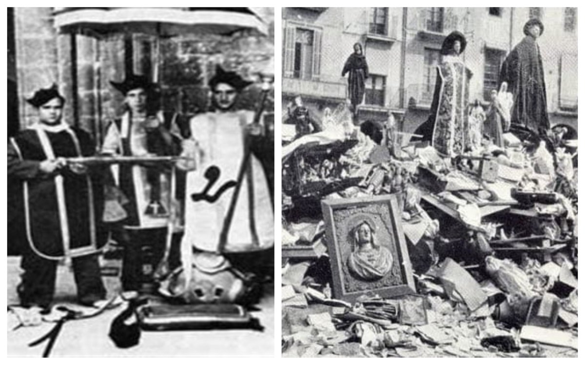 Los rojos, en la Guerra Civil no pensaban lo mismo de la "Libertad Religiosa". ¿Qué tendrá el burka?