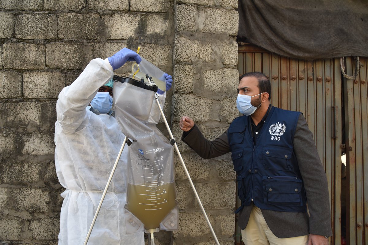 WHOPakistan's tweet image. Did you know?
.@WHO supports the @GovtofPakistan to maintain the largest poliovirus surveillance network globally, with over 12,000 sites that report suspected cases and 127 sites for environmental testing. This network guides science-based strategies to #EndPolio