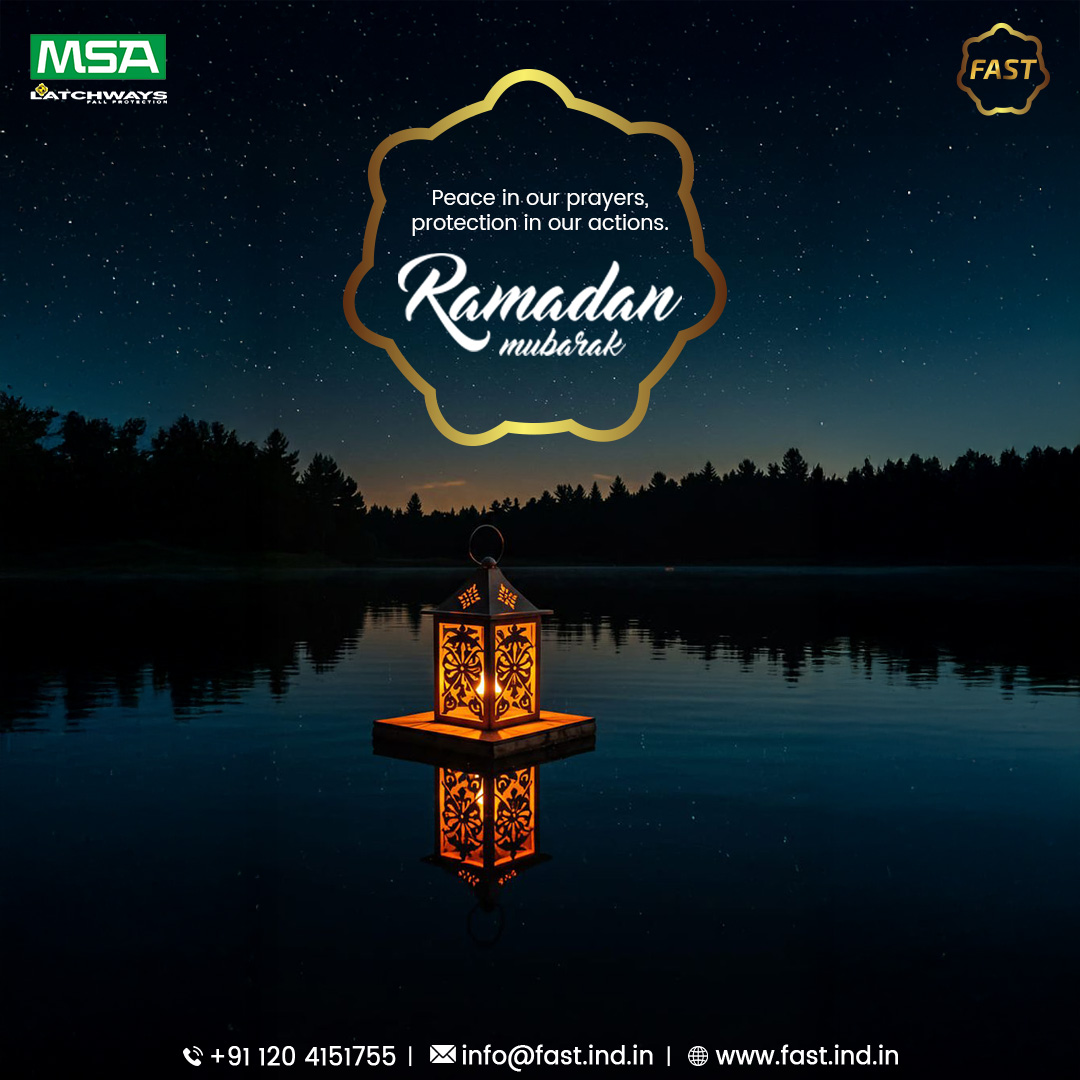 FASTIndia2's tweet photo. At #FAST+ #MSA, these values guide our commitment to #protecting lives and creating safer workplaces. From every site to every #height, our #mission remains to ensure #safety, dignity and well-being for all. May this Ramadan bring peace, strength and protection to you, your teams and your families. Ramadan Mubarak.
#RamadanMubarak #RamadanKareem #FASTIndia #MSASafety #SafetyFirst #ProtectingLives #WorkAtHeight #HeightSafety #FallProtection #IndustrialSafety #SafeWorkplaces #SafetyCulture #EmployeeWellbeing #SaferThanSafest #ComplexWorksites #SimplifiedSolutions