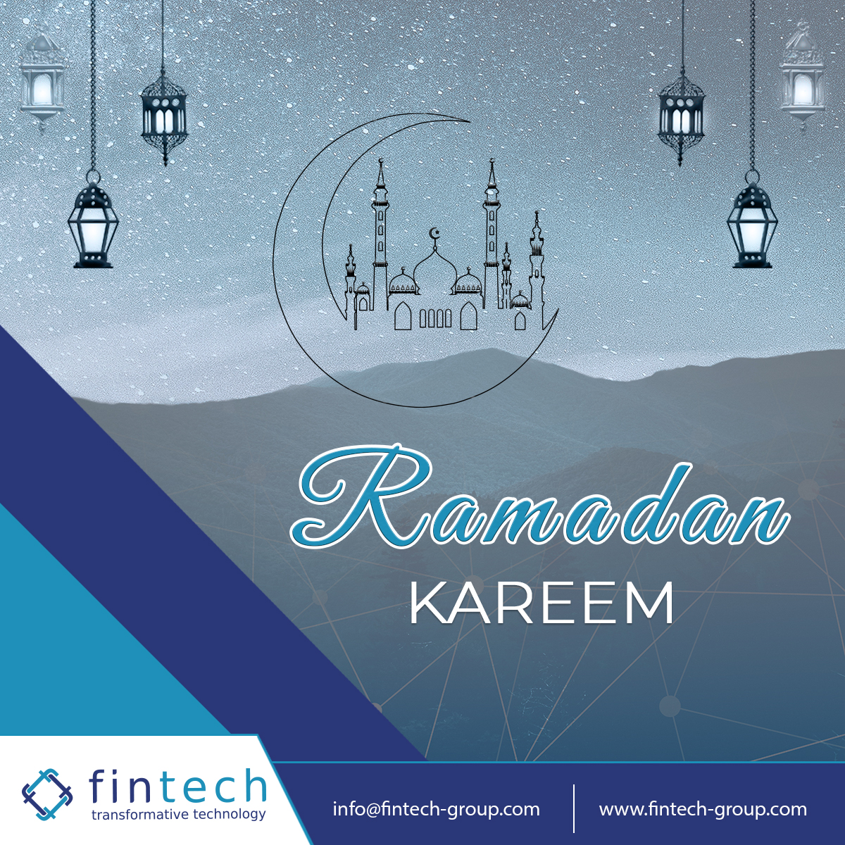 Ramadan Kareem 🌙 From Fintech-Group, warm wishes to all observing. May this holy month bring unity, kindness &amp; renewed purpose.
#RamadanMubarak #FaithAndGrowth