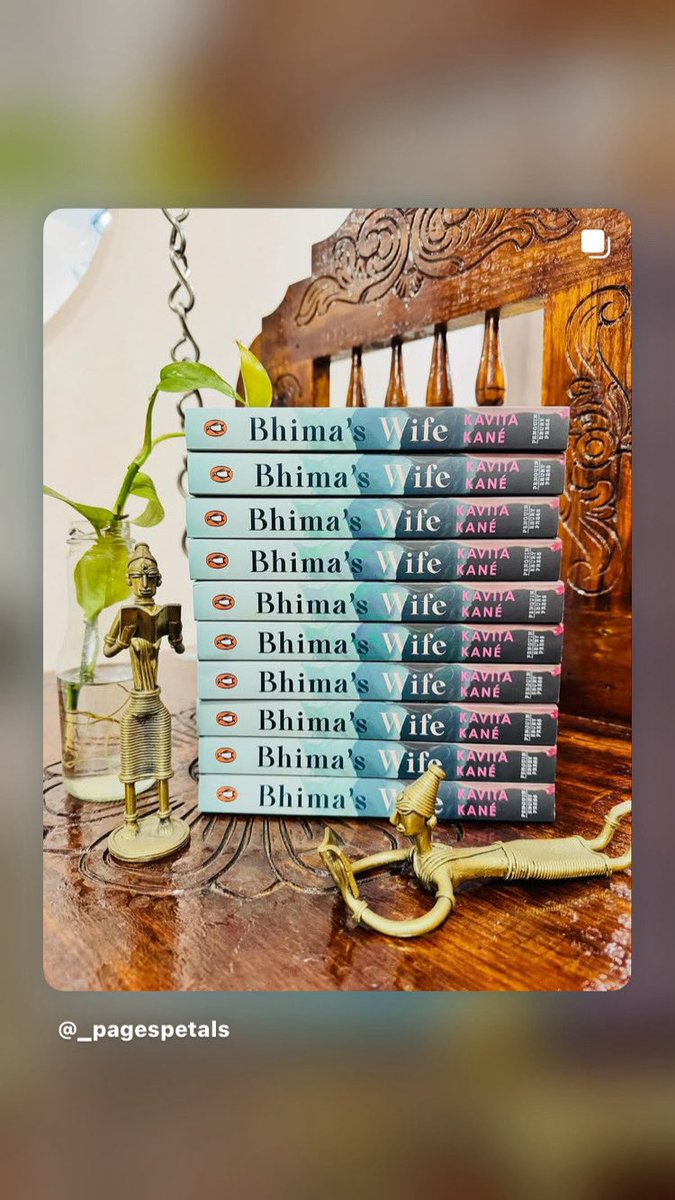 kavitakane's tweet photo. “Before Draupadi, there was #Hidimbi. The first Pandava daughter-in-law: a status denied to her through her life, the forgotten wife in the Mahabharata. Why was her story never told? #BhimasWife is a  powerful reimagining telling  her story of love, betrayal &amp; strength.” https://t.co/SwQKqJV3Zx