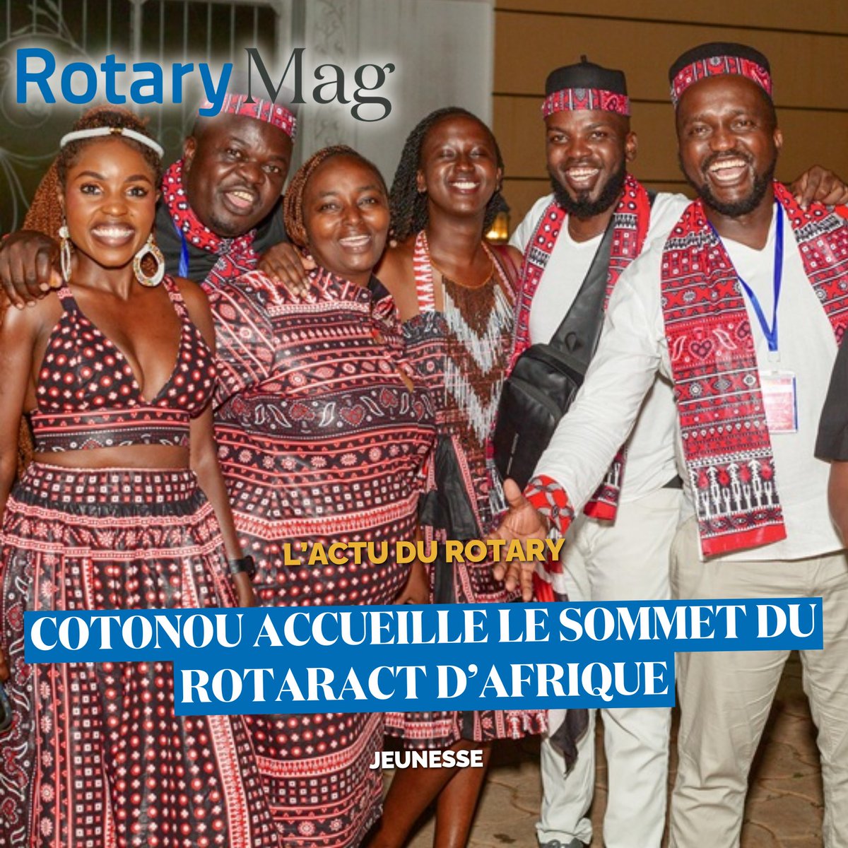 Cotonou a accueilli le Rotaract Africa Summit 2025.

22 pays représentés, des leaders du Rotary International présents, une édition historique dans un pays francophone.

Cap sur 2026 en Côte d’Ivoire.

ow.ly/muO550YcHO7

#Rotaract #RAS2025 #Afrique