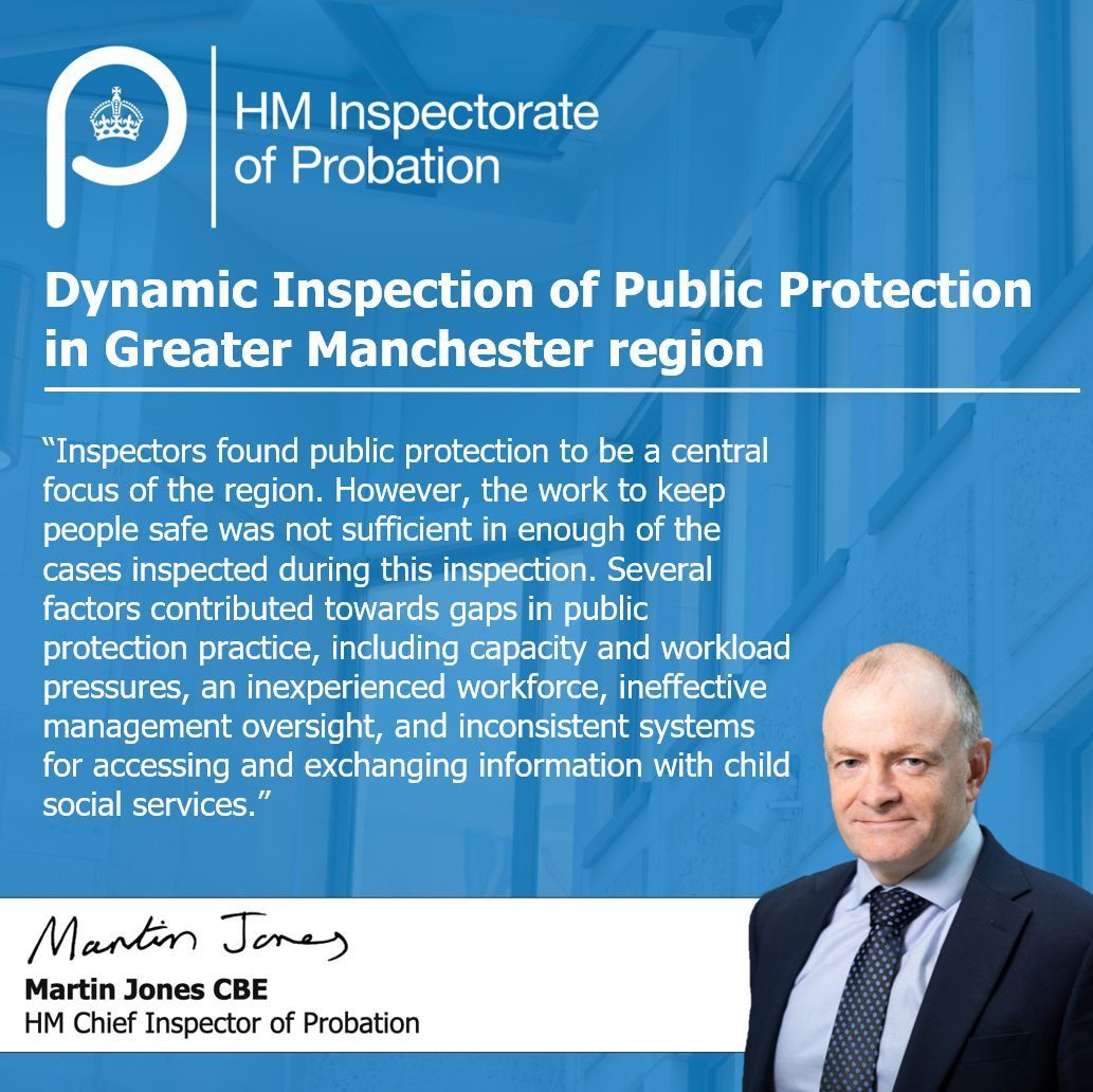 HM Inspectorate of Probation tweet media