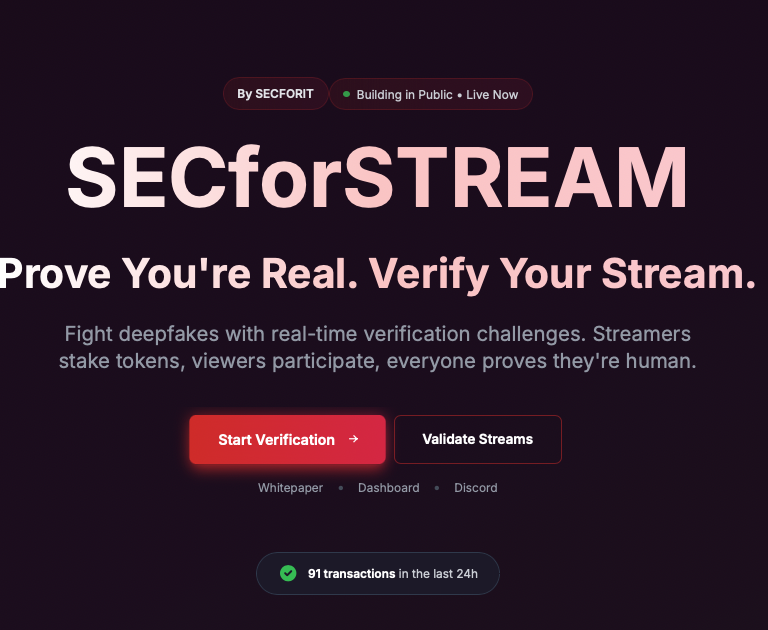 SECforSTREAM tweet media