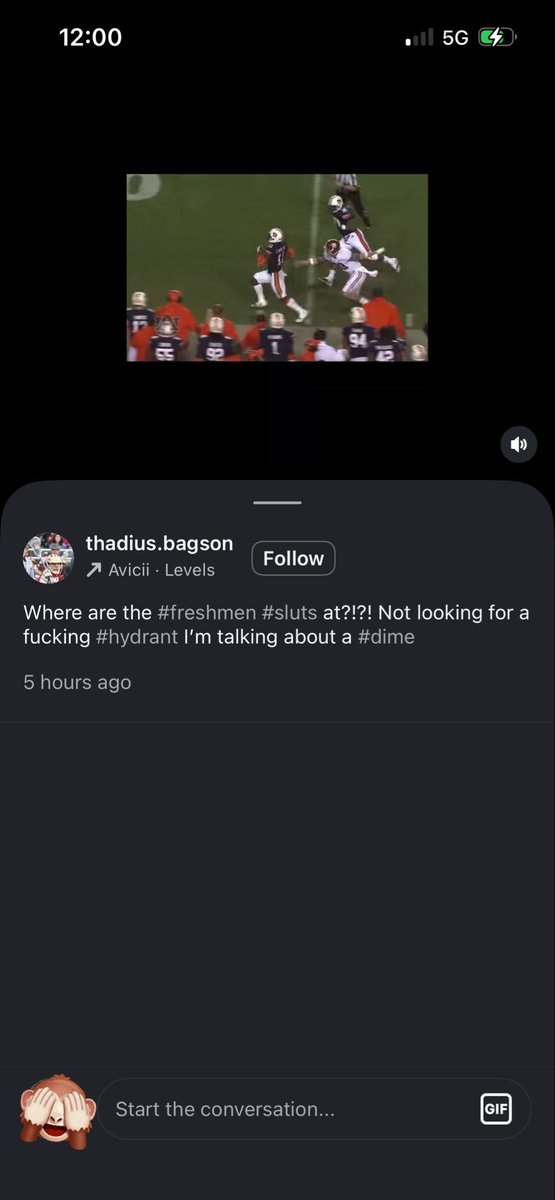 StevenPerrywink's tweet image. Could’ve just posted the kick six bro. Honestly #relatable