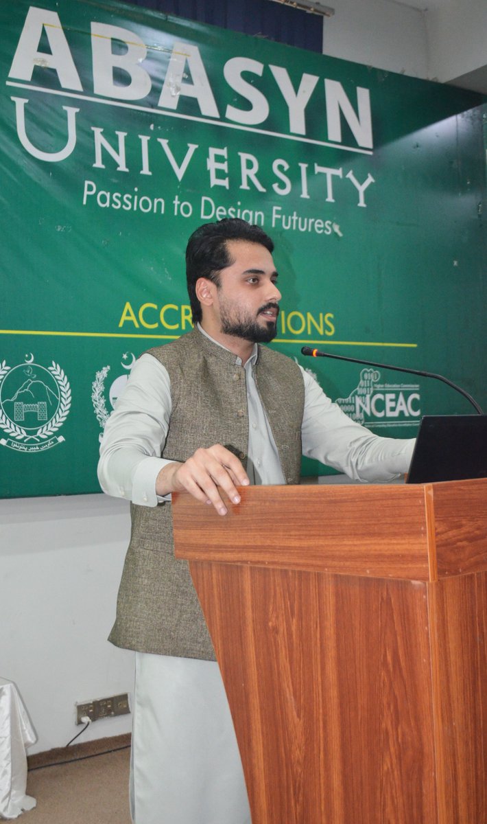 Abasyn University Peshawar hosted a Continuing Professional Development (CPD) session on “Emerging Technologies in Engineering and AI Applications.”