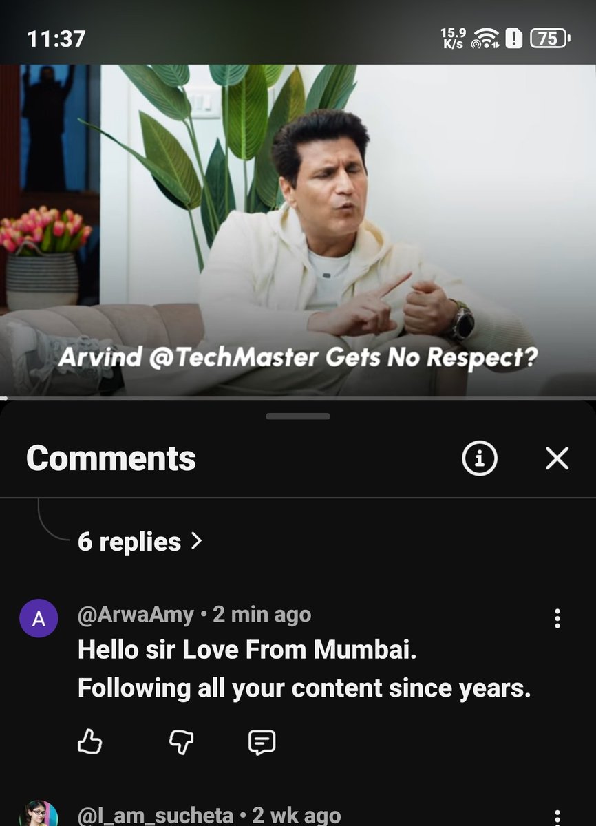 tulriya's tweet photo. @RajivMakhni Hello sir
Love From Mumbai.

Following you since years on all platforms. Love what you do for tech. 
#RajivMakhni #CellGuru #GadgetGuru #Giveaway 
@RajivMakhni https://t.co/bITSsMJQZe