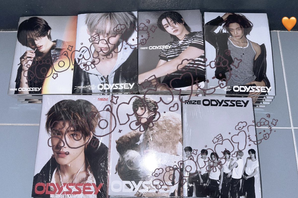 jenobibim's tweet photo. 📍Pls rt สุ่มแจก 1อัลบั้ม
📮Wts พร้อมส่ง RIIZE 1st Regular Album [ODYSSEY] ( Photobook ver ) มีครบทุกเมมเบอร์ และปกรวม โชทาโร่ อึนซอก ซองชาน วอนบิน โซฮี แอนตัน 
-สุ่มปก 120฿ รวมส่ง📦
-เลือกปก 140฿ รวมส่ง📦
สนใจติดต่อสอบถามสั่งซื้อ DM ได้เลยค่ะ🧡
#ตลาดนัดriize #ตลาดนัดน้องข้าว https://t.co/OlzOIwxNW4