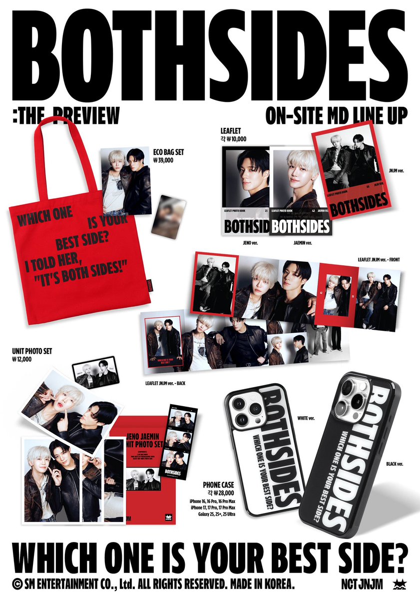 MD อันนี้มีรอบเข้าอยู่คับ เดี๋ยวแพรมารับหิ้ว(แต่คิดว่าจำกัดมากๆๆเพราะงานมีสองวัน) ทำราคาเสร็จจะมาลงให้อีกทีนะคะ หิ้วแล้วส่งกลับแอร์รอไม่นานค่ะ✈️🩷

#NCTJNJM #BOTHSIDES #ตลาดนัดnct
#NCTJNJM_BOTHSIDES #THEPREVIEW