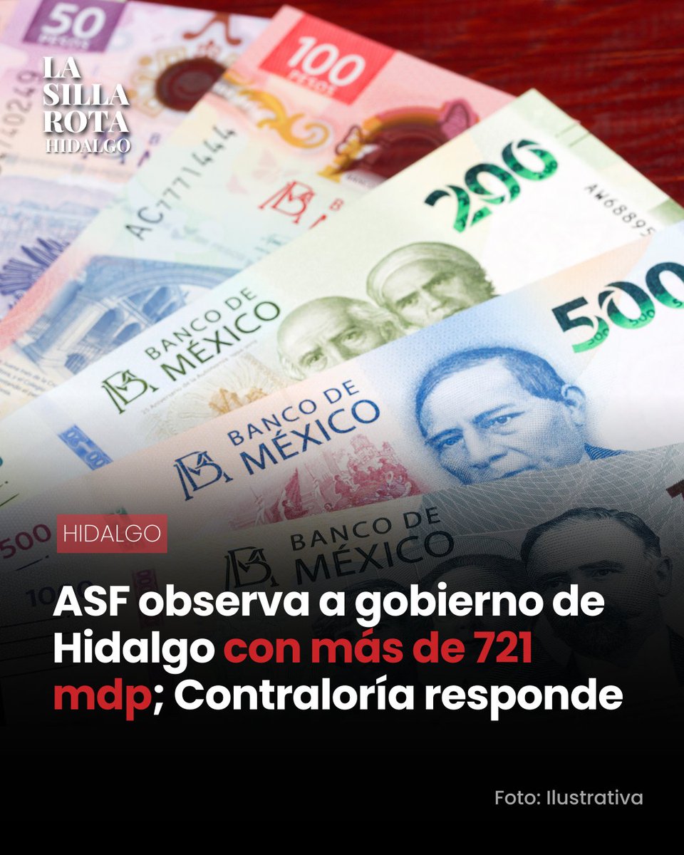 📑🔍 La Contraloría estatal, encabezada por Alvaro Bardales informó que dará seguimiento y documentará los procesos observados por la ASF en la Cuenta Pública 2024.

lasillarota.com/hidalgo/estado…