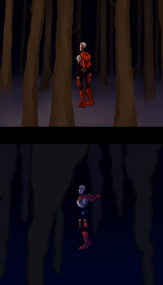 Maxladcomics's tweet photo. A forest #papyrus https://t.co/WAHNlLz4Hz