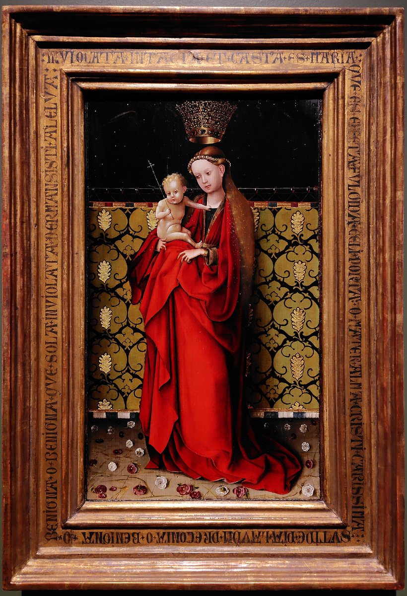 シュテファン・ロッホナー『天使に戴冠された聖母』@クリーブランド