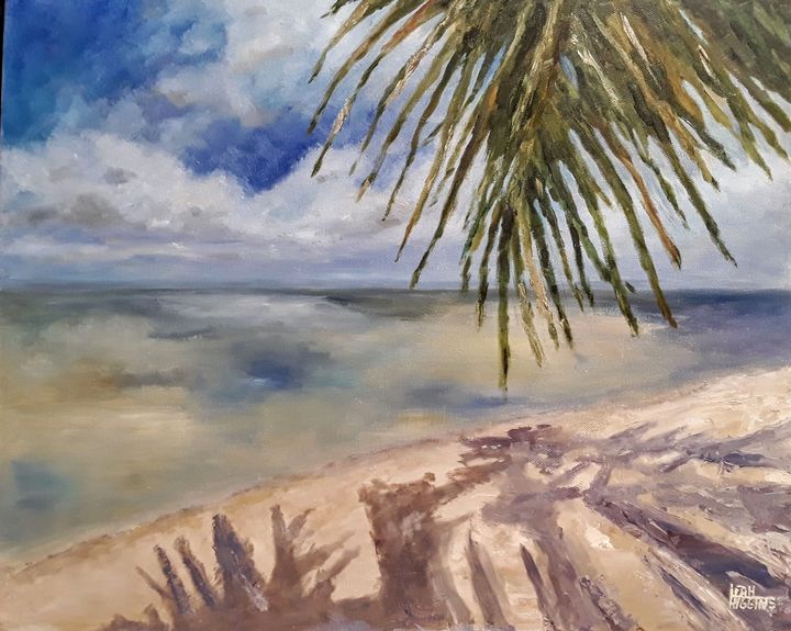 Art of the Day! ""Paradise Shadows"". Buy at: ArtPal.com/Leahhigginsart…