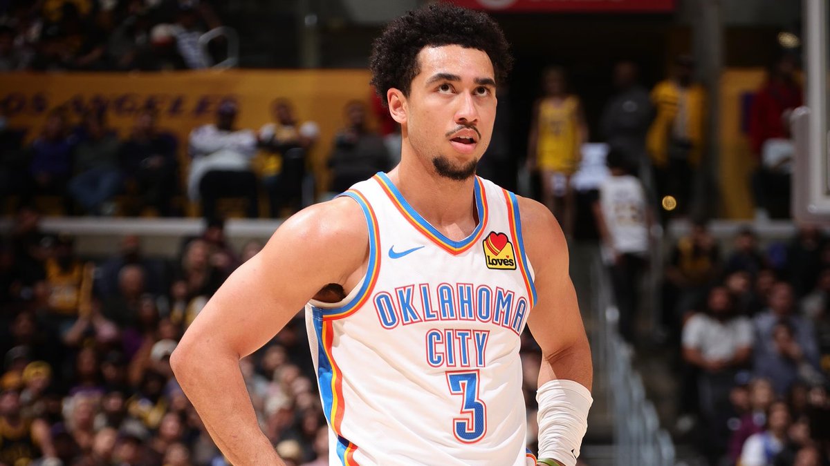 Jared McCain, since joining the thunder is a 

+28 been very impactful in small sample sizes