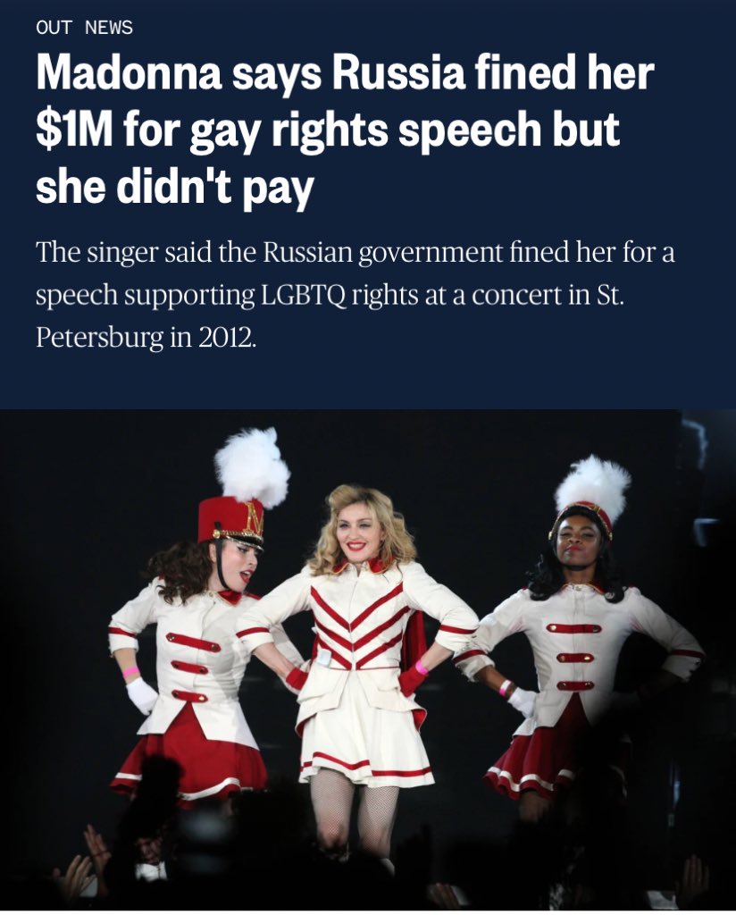 FearcyzD's tweet photo. Madonna being Madonna. https://t.co/2Lky1S3Y6P
