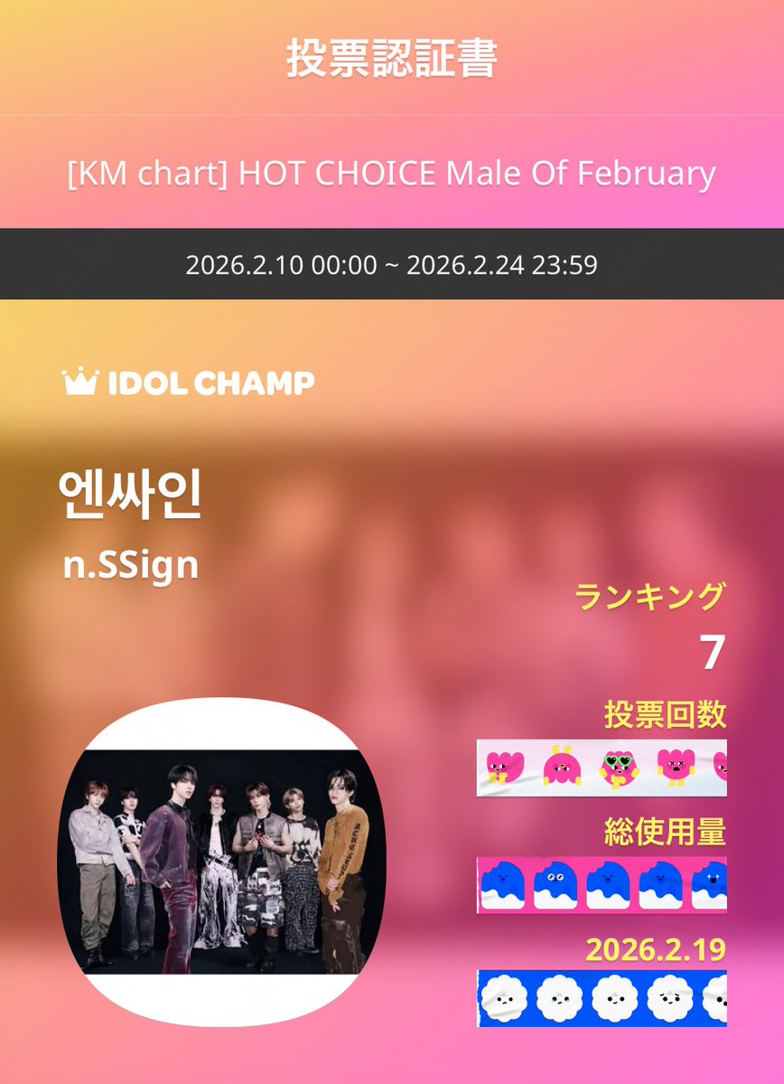 🦄きょう🦄COSMO🌟😄 n.SSign JAPAN TOUR 2026 3/6横浜参加 (@kyo6133