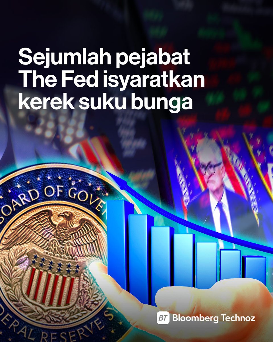 Peluang kenaikan suku bunga AS membesar apabila inflasi tetap tinggi. Hal ini tercermin dalam risalah rapat The Fed yang menandakan sikap yang semakin hati-hati dan menjauh dari pelonggaran moneter ditengah meningkatnya tekanan politik

Simak selengkapnya: bloombergtechnoz.com/detail-news/10…