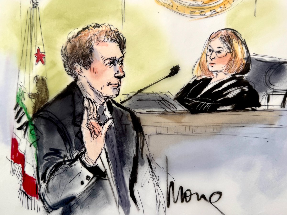 mse1125's tweet photo. Mark Zuckerberg took the stand to declare that social media is not addictive, and that algorithms and infinite scrolling designed as a product to create addiction in young, vulnerable children and teens are not to blame. https://t.co/iU9ssZyAac