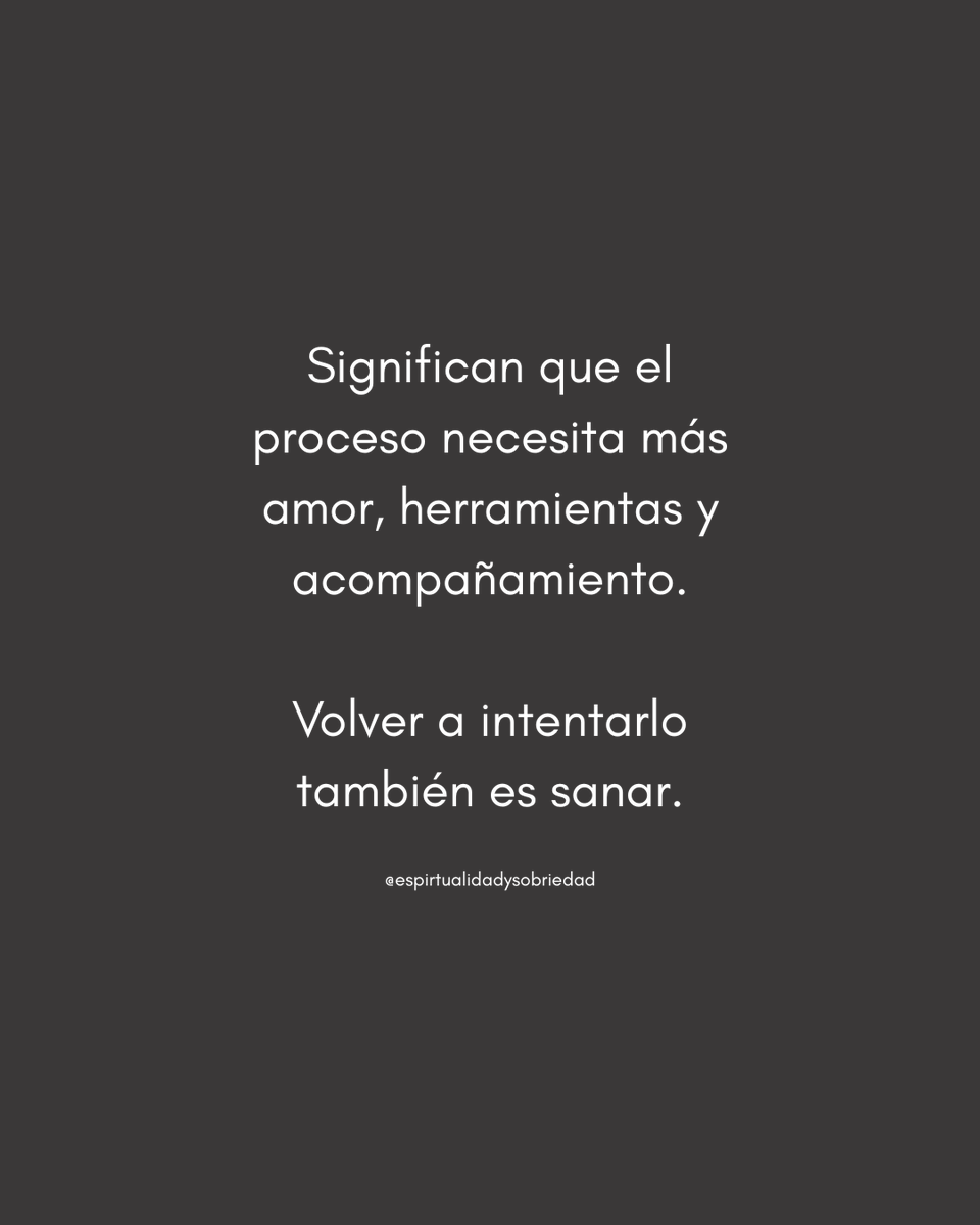 ESobriedad's tweet photo. La recaída no borra tu avance.
La recuperación no es lineal.
Es humana.

#ProcesoDeRecuperación #SobriedadReal #SanarSinCulpa #Adicciones https://t.co/CbsoBTeMvW