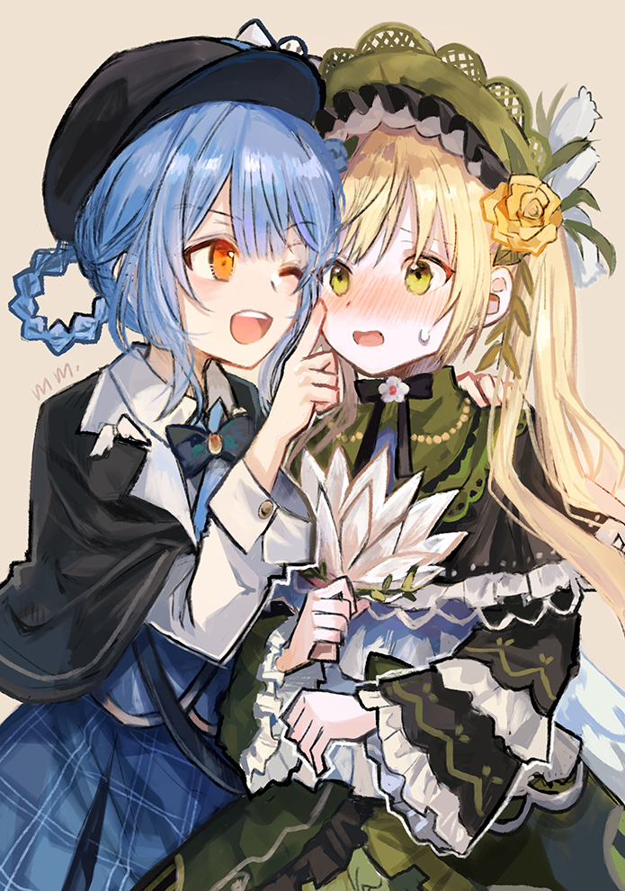 musica2mm's tweet photo. シェリハン合同誌に寄稿させていただいたイラストになります～。（掲載許可済み）

素敵なシェリハンがたくさんの素敵なご本です！ https://t.co/6illAhAsu0
