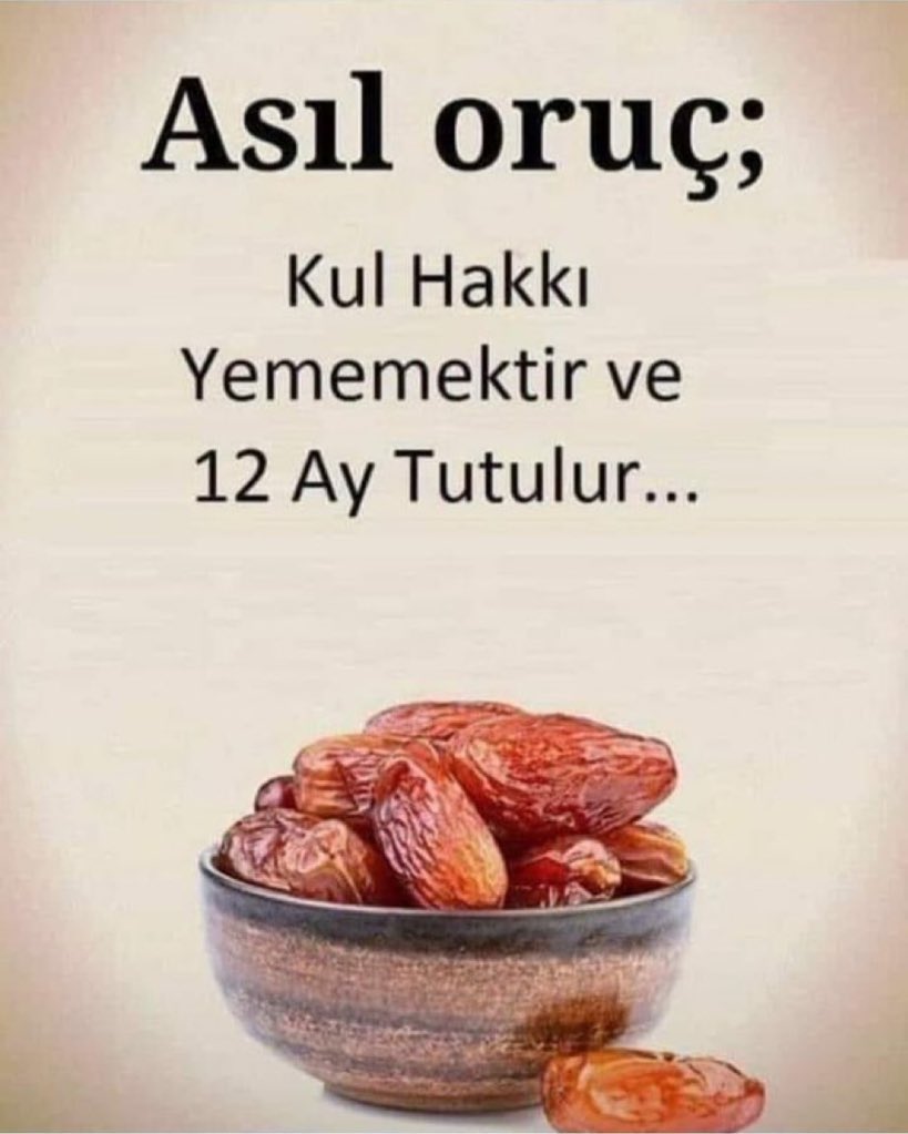 “Çocuklarımıza ibadet öğretmeden önce ahlaklı olmayı öğretelim; yoksa çocuklarımız namaz kılan bir hırsız, oruç tutan bir sapık, hacca giden bir yalancı, kurban kesen bir tefeci, şehadet getiren bir ‘terörist’ olabilir!…”
— Bir cami imamının astığı güzel yazı
#Ramazan