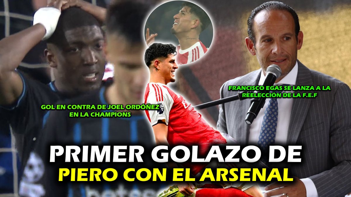 ¡PRIMER GOLAZO DE PIERO HINCAPIÉ CON EL ARSENAL!

MIRA EL NUEVO VIDEO AQUÍ: youtube.com/watch?v=x5DJkf…