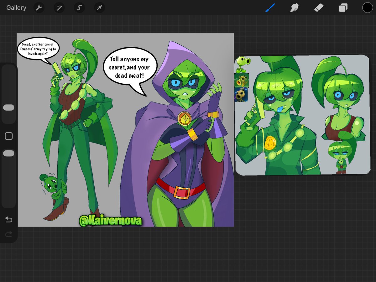 Green Peashooter 
For <a href="/Baruh_/">Baruh🧊</a> 

(My first time Using Procreate!)

#pvzfanart #pvz #plantsvszombies #pvzheroes #greenshadow #fanart