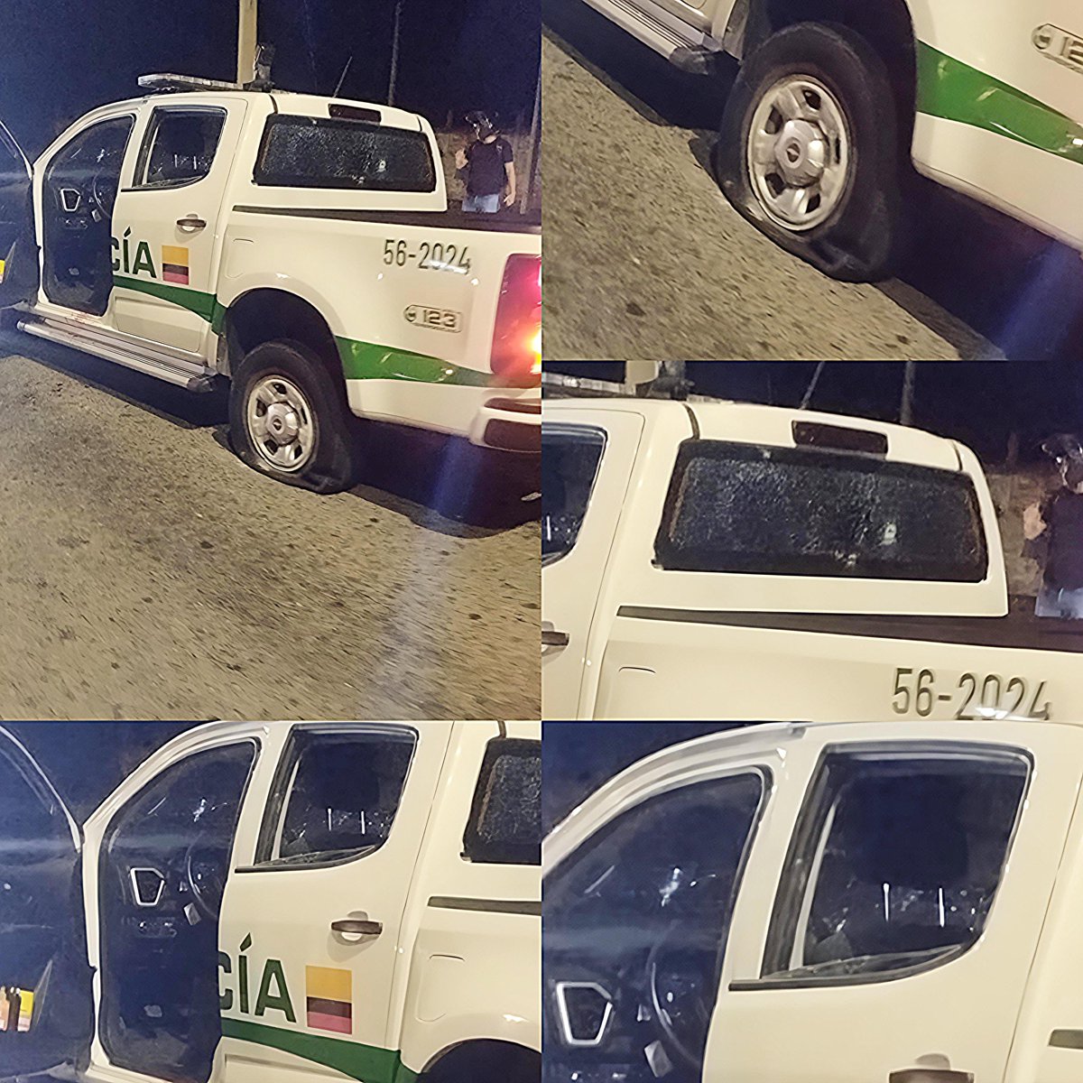 #ÚltimaHora El Subintendente Luis Sarmiento (foto) murió y el Mayor Álvaro Salcedo resultó herido tras ser atacados con tiros de fusil cuando se desplazaban en una patrulla por el Anillo Vial Oriental de Cúcuta, muy cerca del centro comercial Jardín Plaza. Aunque los dos