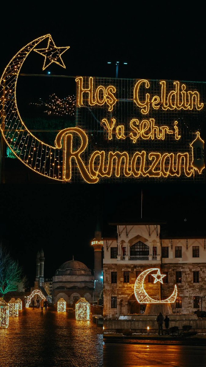 Hoş geldin ya Şehr-i Ramazan. 🤲💐