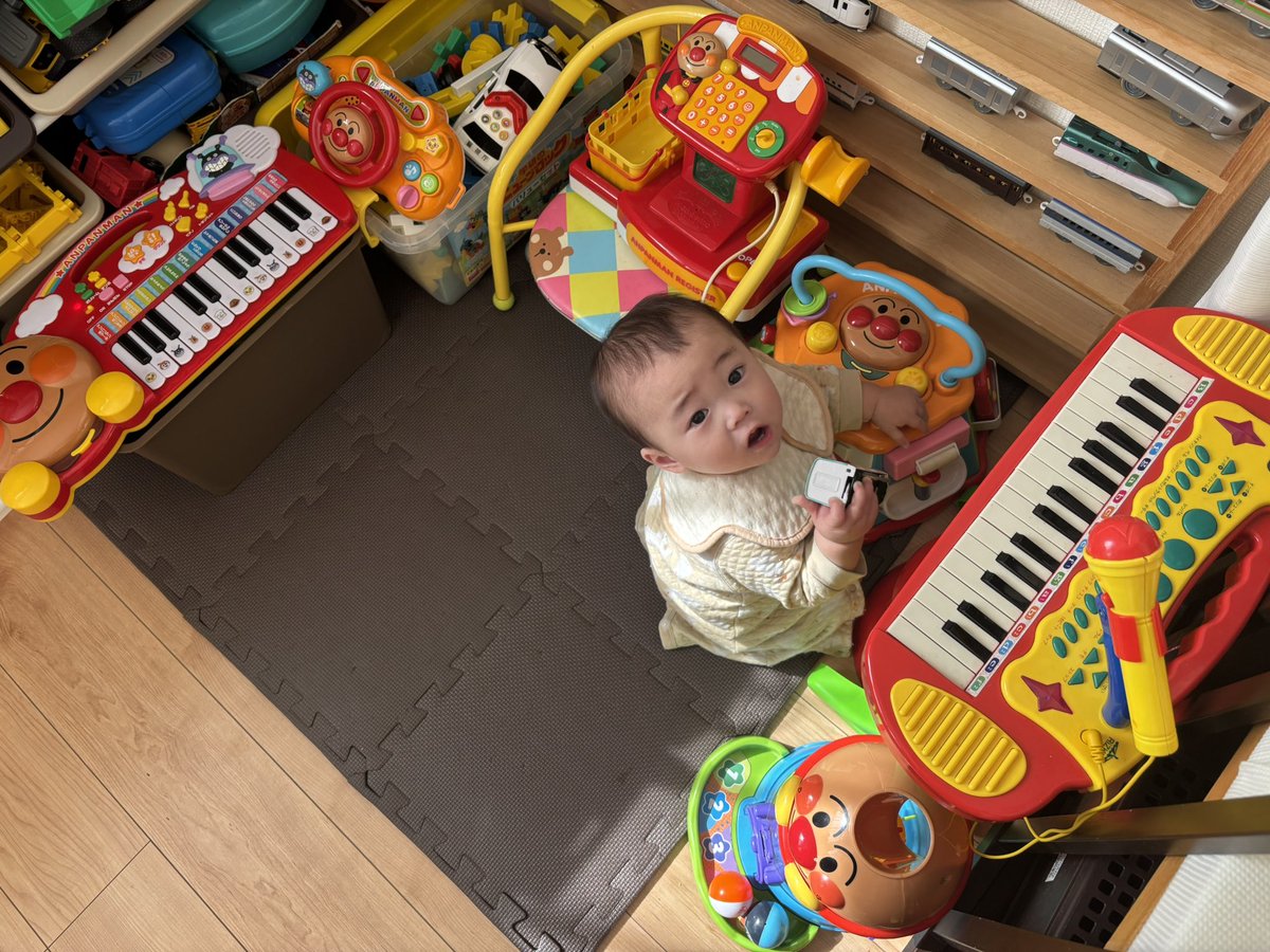 絶対アンパンマンのおもちゃだけは買うものか！と強く思っていた我が家