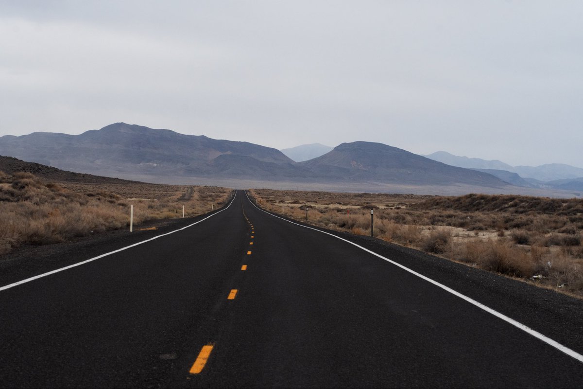 Jayocg8's tweet photo. The loneliest road in America!! 

Nikon Z6ii 

02/2026 

#nevada #nevadaphotography #nevadaphotographer #nikonusa https://t.co/0YSjIIEVwU