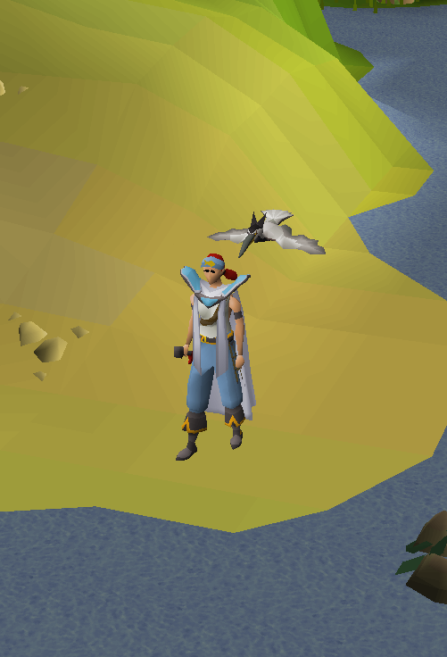 Mr_Marebear's tweet photo. Pet #6, first skilling pet! #osrs https://t.co/9ze0eZv0oh