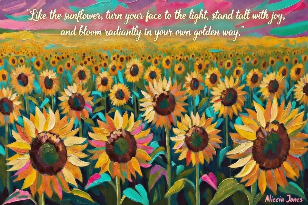 Let this be your daily reminder to face the sunshine! ☀️ 🌻💛