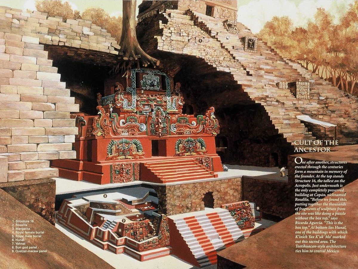 Majora__Z's tweet photo. Prehispanic Mexican architecture as well!

(Image credits listed within Pic 1 and 4, Pic 2 by Christopher Klein, Pic 3 by @Trasancos )

(Also technically Pic 2 is in Honduras, but it was the best pic I had to show off Classic Maya architecture here, there were Mexican sites in this style as well)