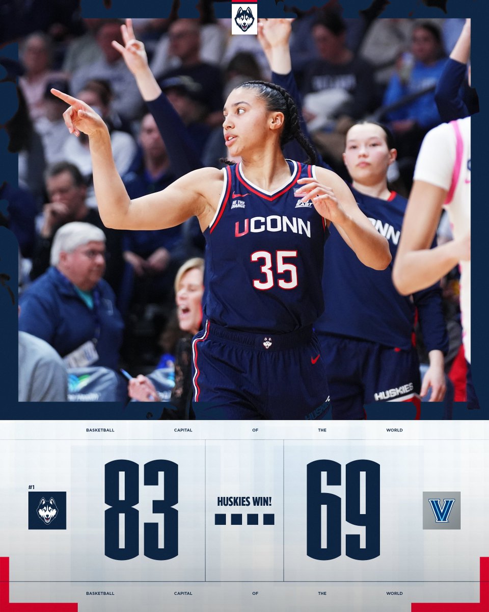 UConnWBB's tweet photo. HUSKIES WIN https://t.co/f4J3KAmCTt