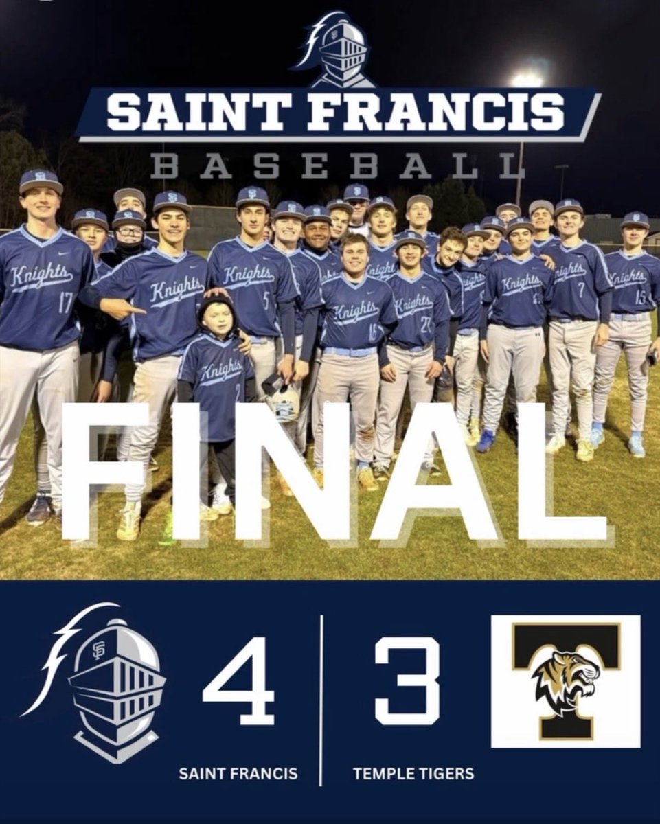 St. Francis Knights Baseball tweet media