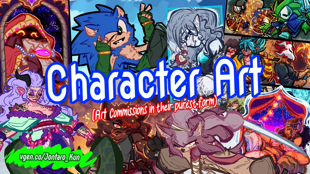 Jontaro_kun's tweet photo. We're halfway through the month and rent is due like unironically, so I'm just gonna use VGen's discount feature and press the "ACTIVATE SALE" button for a week

I offer a humble 20% off for everything I do over there! As always there's no pressure, anything helps!!! https://t.co/A7epvPKjpO