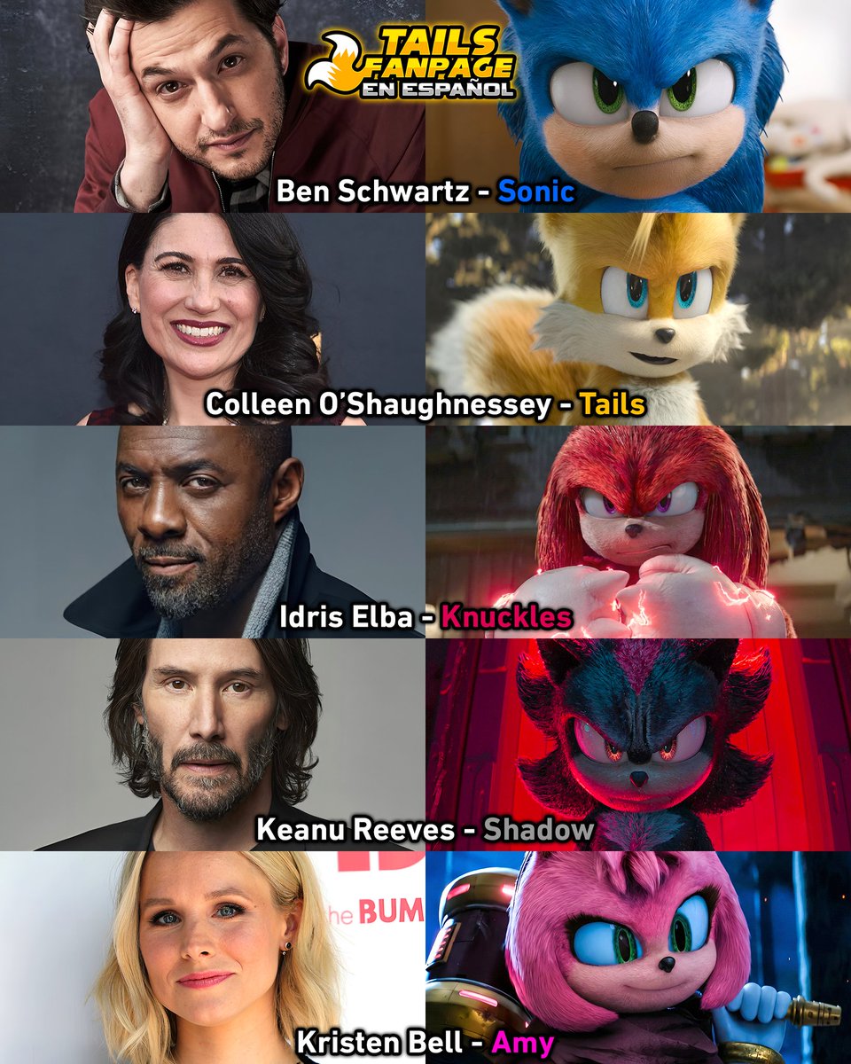 El Universo Cinematográfico de Sonic. ¡Gracias, Paramount, por hacer posible esto! 🎞🦔💙