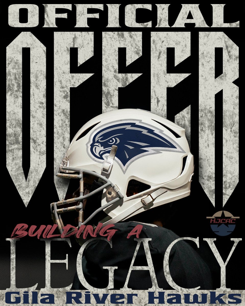 With all Glory to God I am 
blessed to announce I have received an offer from <a href="/larrycain06/">Larry Cain</a> and the <a href="/GilaRiverHawks/">Gila River Football</a> 
@coach_bsanchez <a href="/jc_frum/">Coach JC Frum</a>
<a href="/marcus_wjr/">Marcus Whitmore</a>
<a href="/coach_kcurry/">Coach Curry</a>