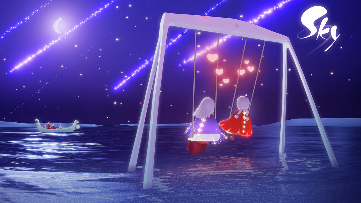 愛しみの日々が過ぎ去ろうとしています 😔💔

煌めきと友愛に満ちたこのイベントで、皆さんが大切なフレンドさんたちに想いを伝える時間をもてたことを願っています💕

#thatskygame #Sky星を紡ぐ子どもたち