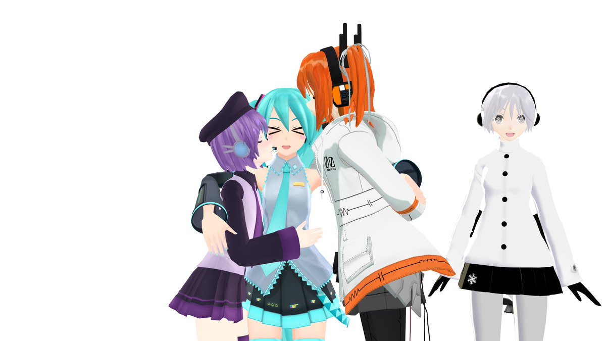 Lovely kisses and some dude
