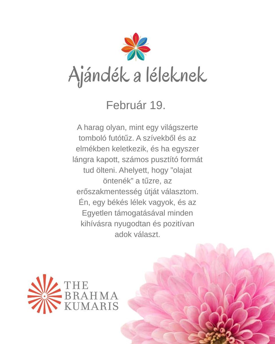 #raja_jóga #positivgondolatok #positívgondolatok #ajándékaléleknek
brahmakumaris.hu