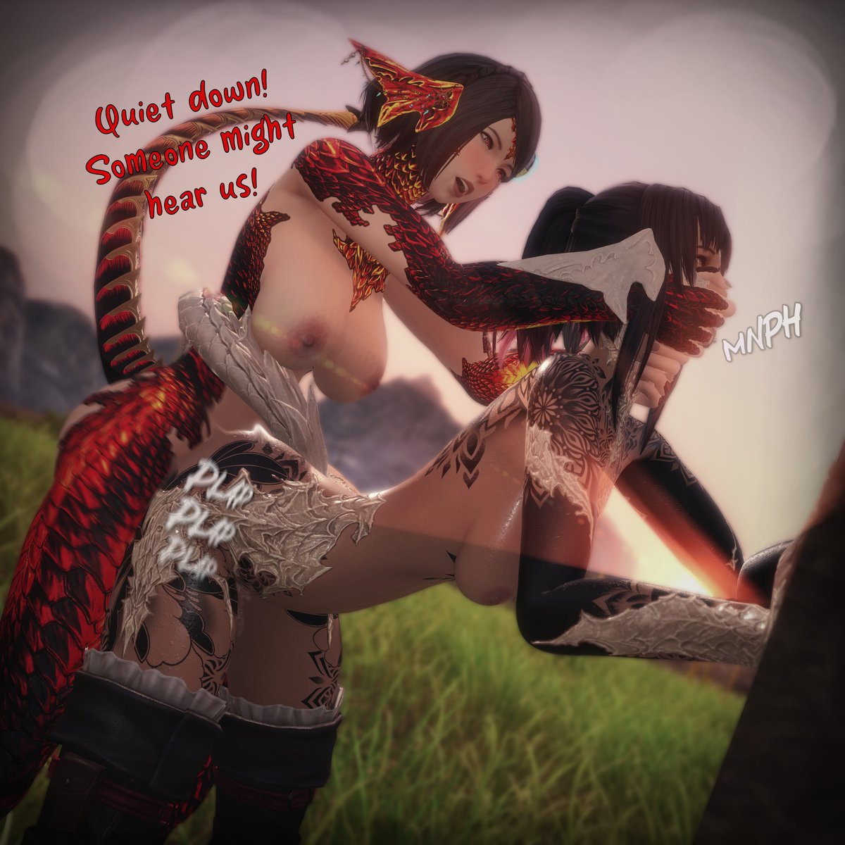 After hanging out with <a href="/TheLewdYuki/">Yukiko (CEO of Bang.co)</a>, we slipped away for a bit... tried not being too loud but it was difficult 💜